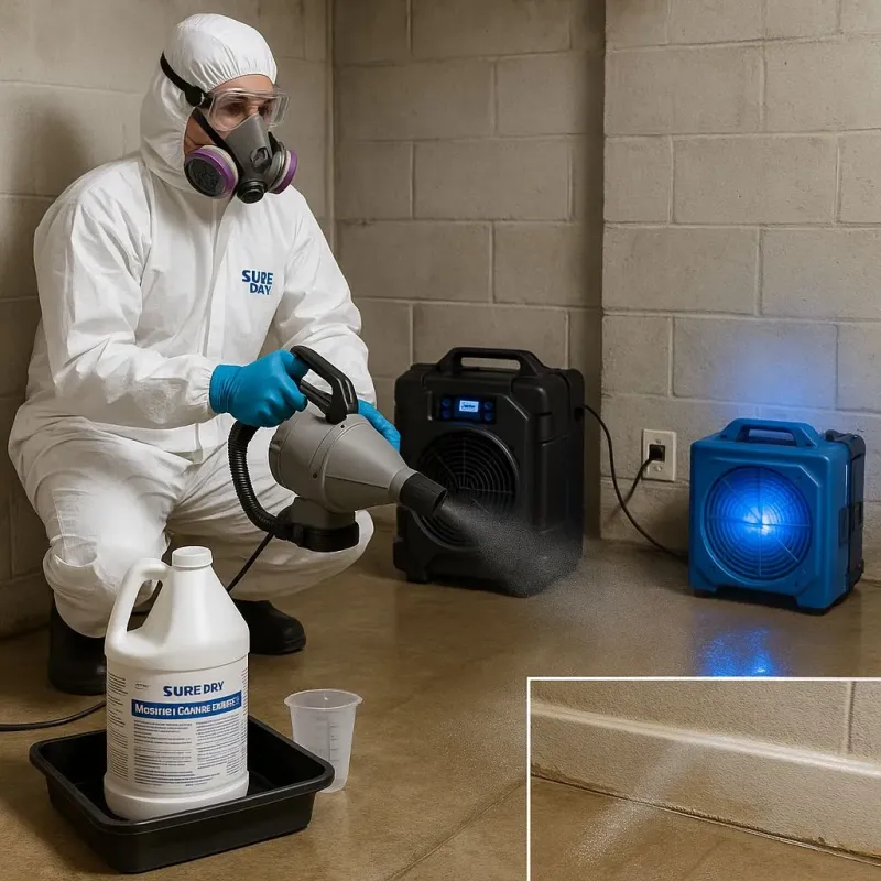 Sanitization and Odor Removal process in Southern View, IL