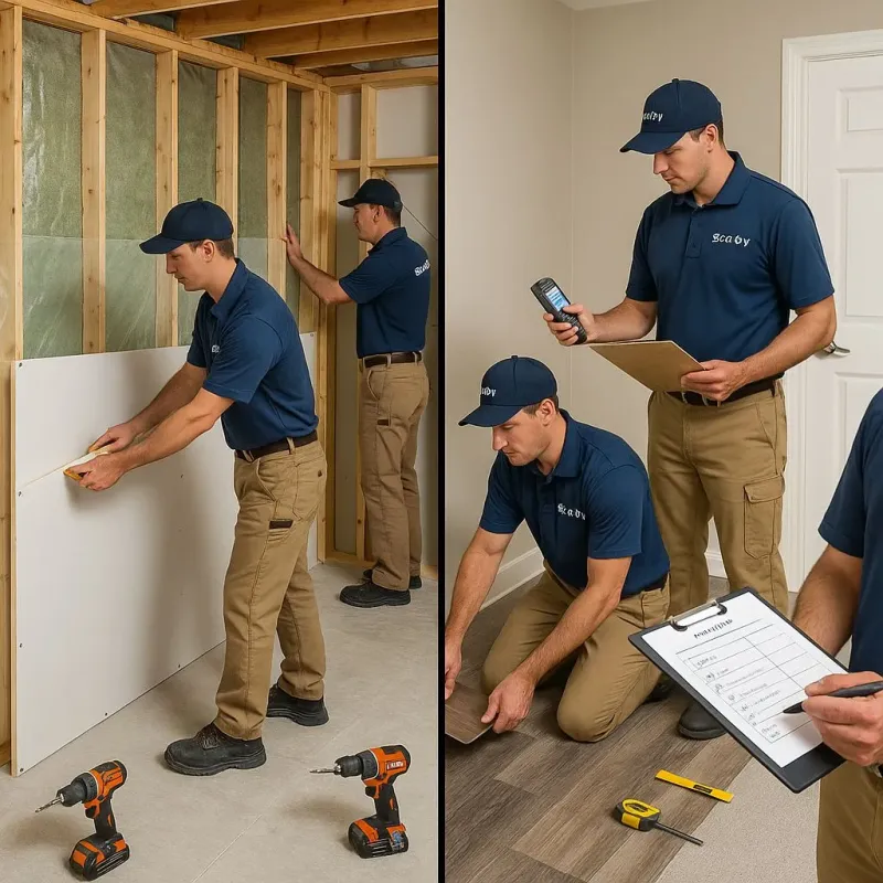 Repairs and Reconstruction process in Southern View, IL